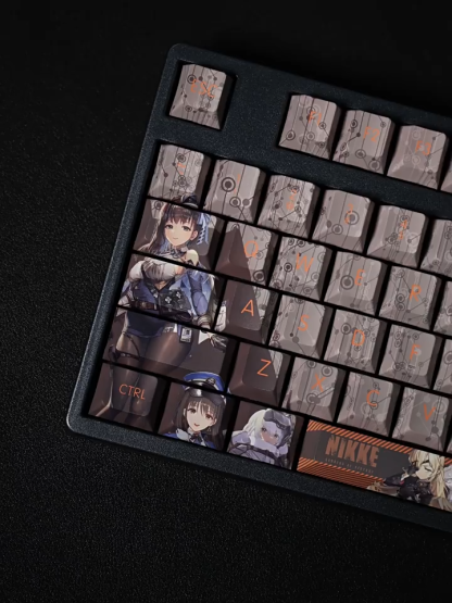 NIKKE勝利女神色彩增益108鍵標準配列衛星軸鍵帽
