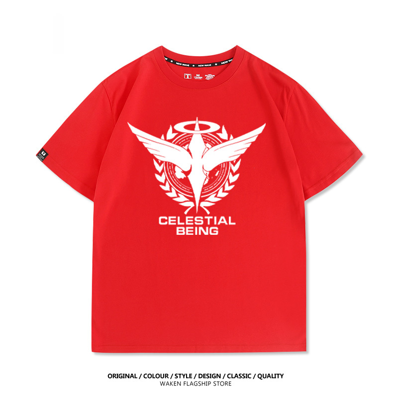 機動戰士鋼彈潮牌 印花T恤