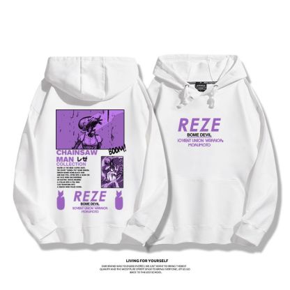 鏈鋸人 2025秋冬新款 親子情侶男女連帽衛衣-ZUIHANG SHOP