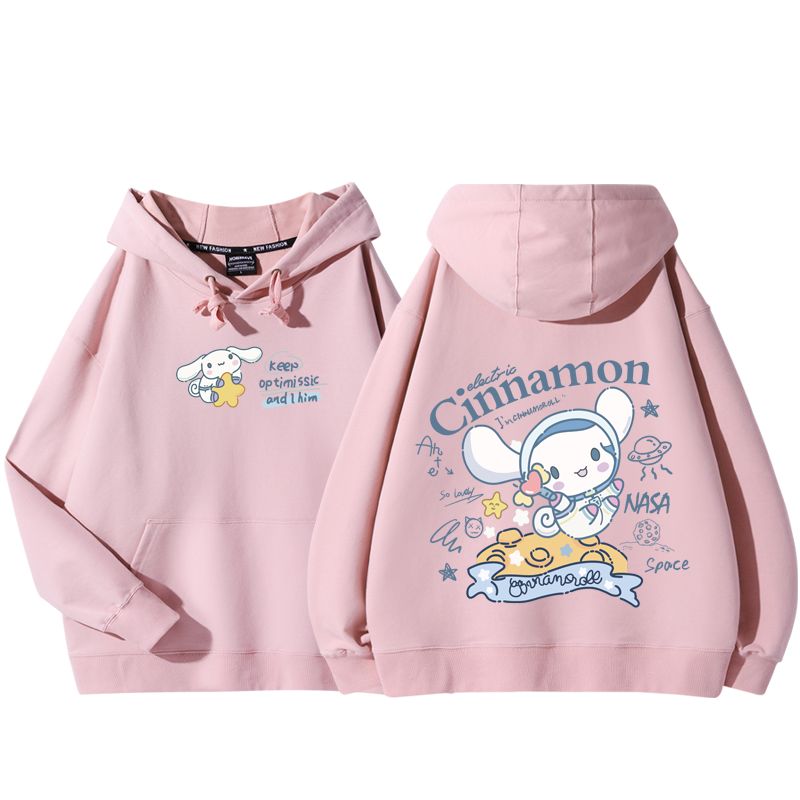 大耳狗新款 親子情侶男女款連帽衛衣