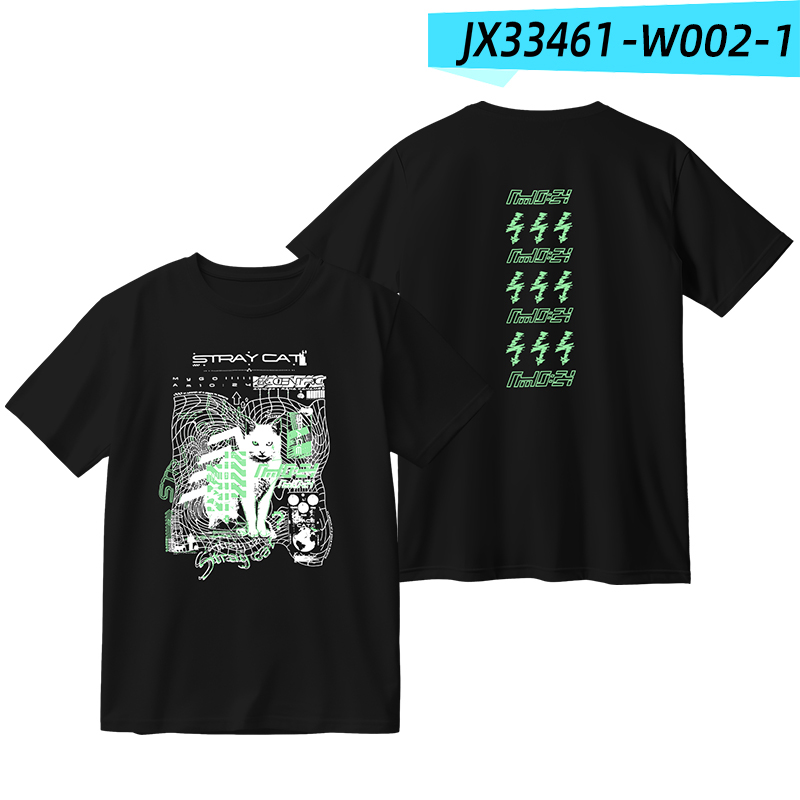 BanG Dream MyGO!!! 周邊印花短袖T恤-ZUIHANG SHOP