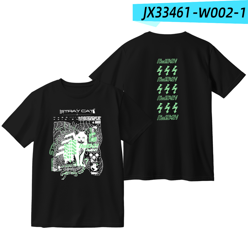 BanG Dream MyGO!!! 周邊印花短袖T恤-ZUIHANG SHOP