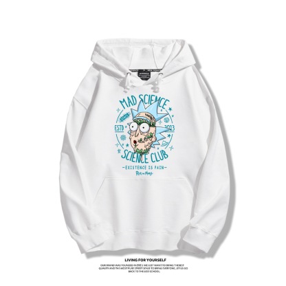 瑞克和莫蒂新款 親子情侶男女款連帽衛衣-ZUIHANG SHOP