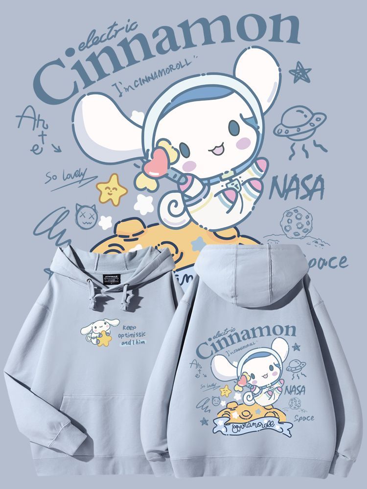 大耳狗新款 親子情侶男女款連帽衛衣