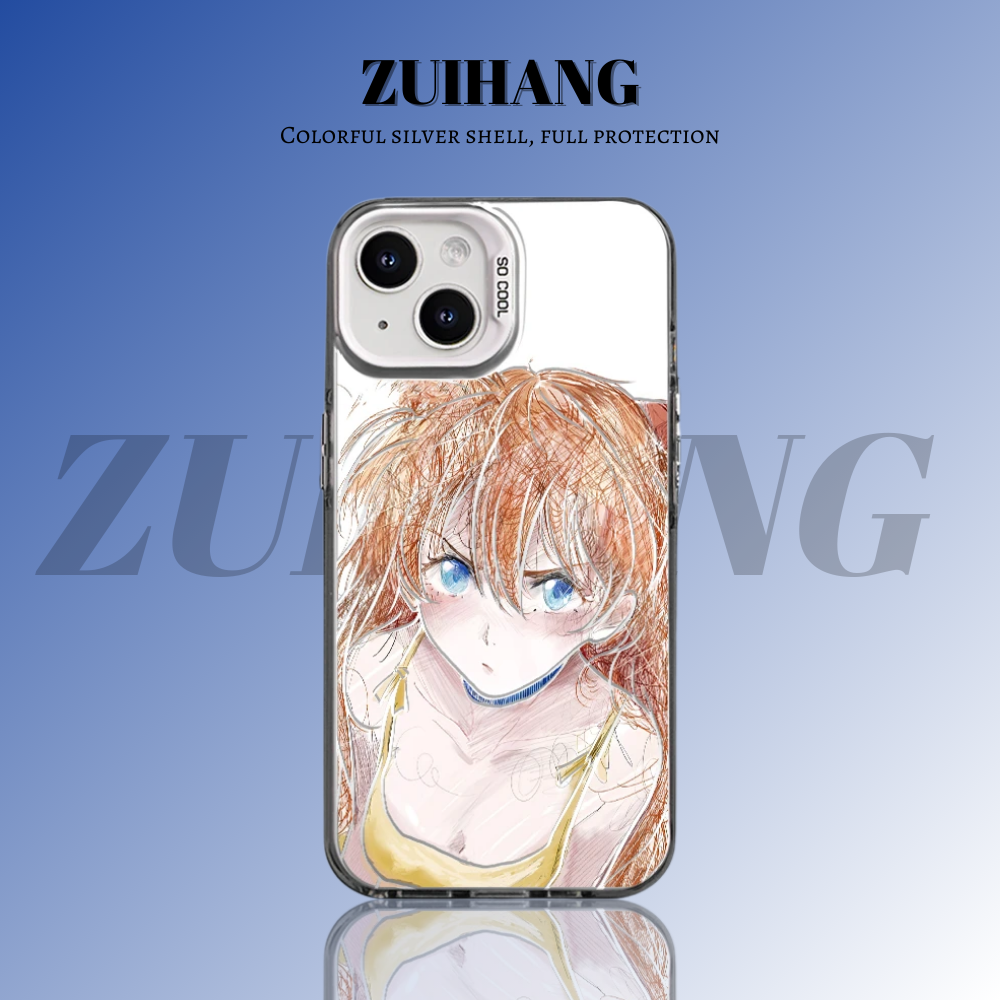 EVA新世紀福音戰士彩銀防摔手機殼-ZUIHANG SHOP