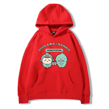 chiikawa吉伊卡哇聯名三麗歐新款 親子情侶男女款連帽衛衣-ZUIHANG SHOP