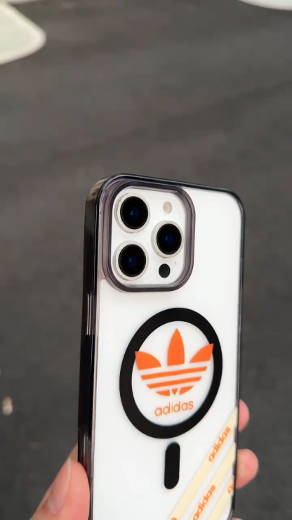 阿迪達斯透明磁吸手機殼