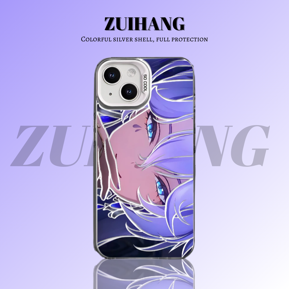 鳴潮彩銀線條漸變防摔手機殼-ZUIHANG SHOP