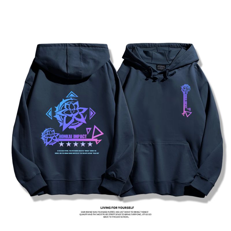 崩壞3布洛妮婭新款 親子情侶男女款連帽衛衣-ZUIHANG SHOP