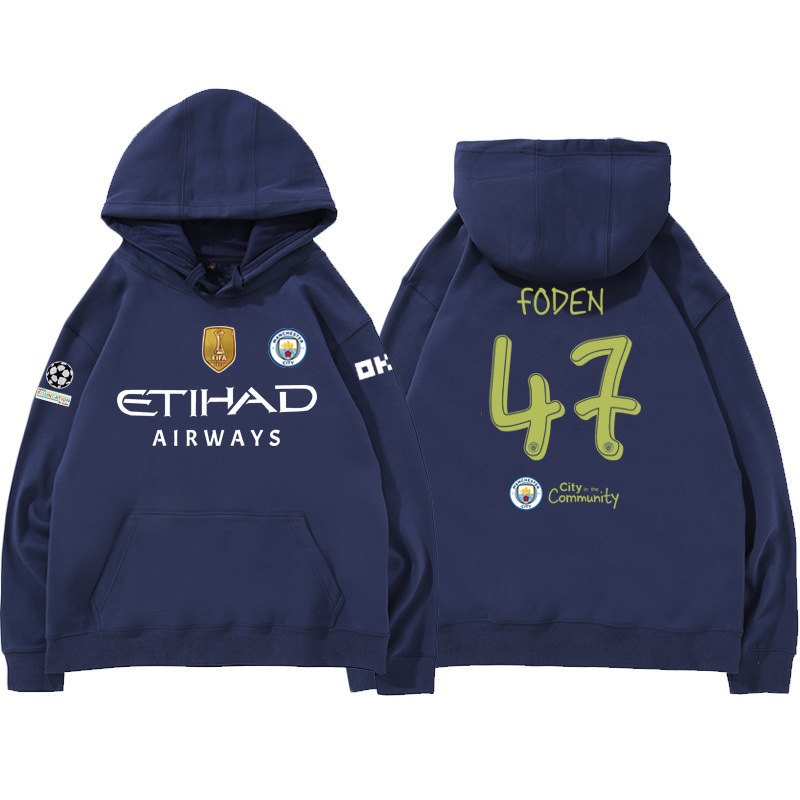 曼城足球新款 親子情侶男女款連帽衛衣-ZUIHANG SHOP