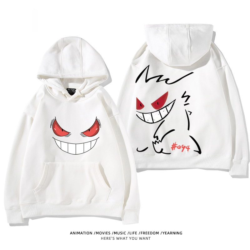 寶可夢新款 親子情侶男女款連帽衛衣-ZUIHANG SHOP