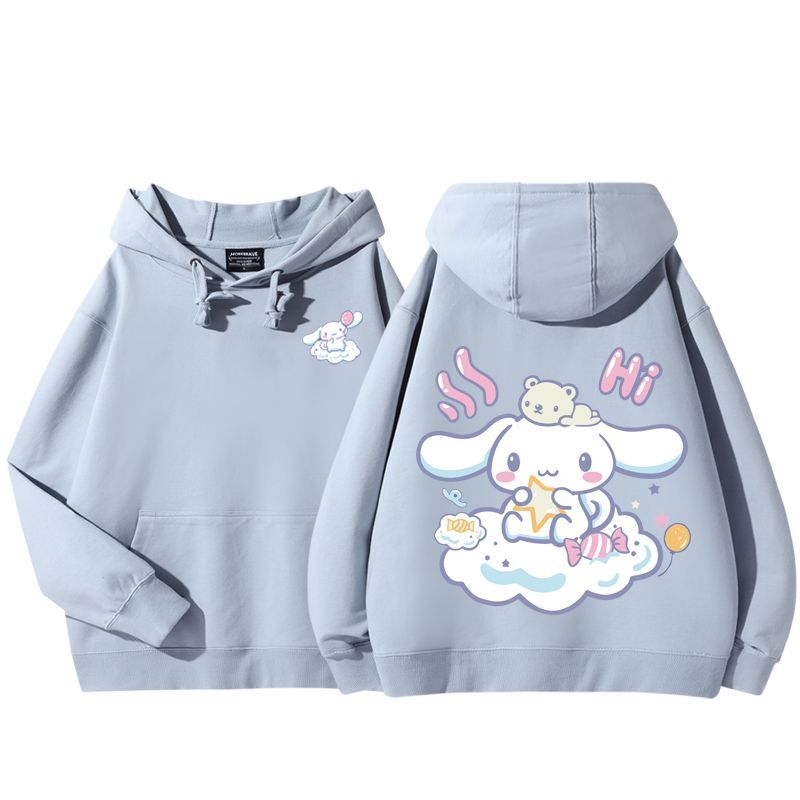 大耳狗新款 親子情侶男女款連帽衛衣