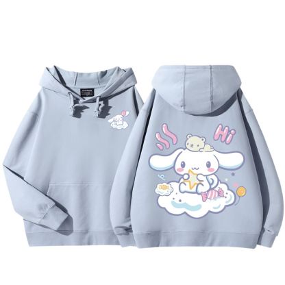 大耳狗新款 親子情侶男女款連帽衛衣