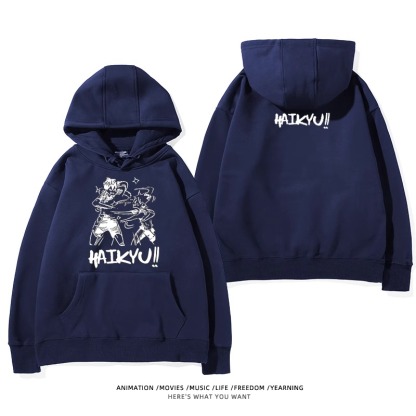 排球少年新款 親子情侶男女款連帽衛衣-ZUIHANG SHOP