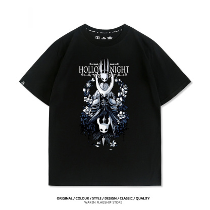 空洞騎士絲之歌 印花短袖T恤-ZUIHANG SHOP