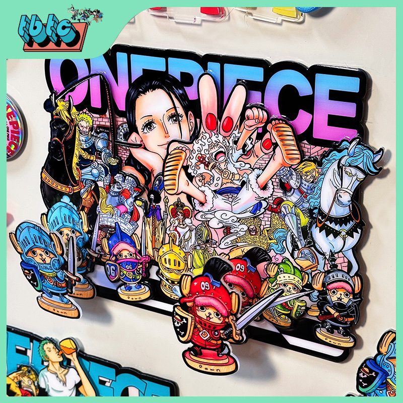 海賊王草帽團 立體精緻冰箱貼-ZUIHANG SHOP