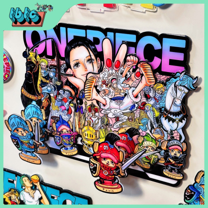 海賊王草帽團 立體精緻冰箱貼-ZUIHANG SHOP