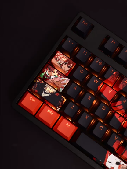 膽大黨透光RGB108鍵標準配列衛星軸鍵帽