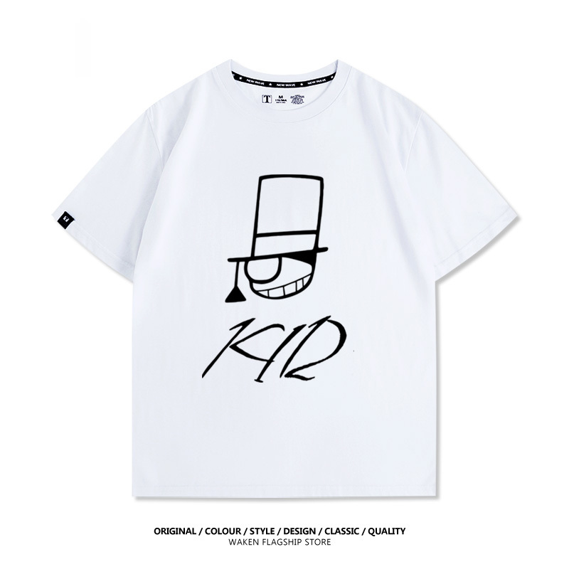 怪盜基德 2025親子情侶男女同款 印花短袖T恤