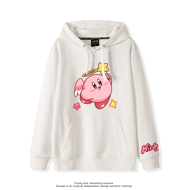 星之卡比 2025秋冬新款 親子情侶裝連帽衛衣