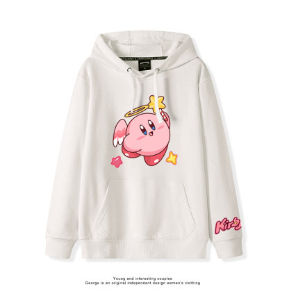 星之卡比 2025秋冬新款 親子情侶裝連帽衛衣