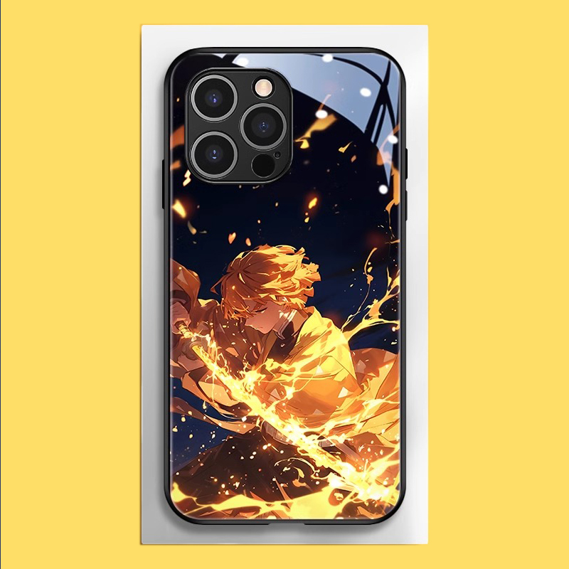 鬼滅之刃新款高清全包防摔玻璃殼-ZUIHANG SHOP