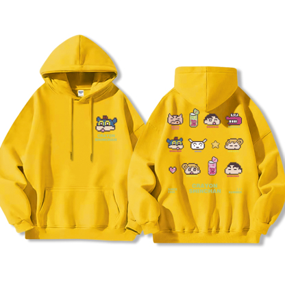 蠟筆小新新款 親子情侶男女款連帽衛衣-ZUIHANG SHOP