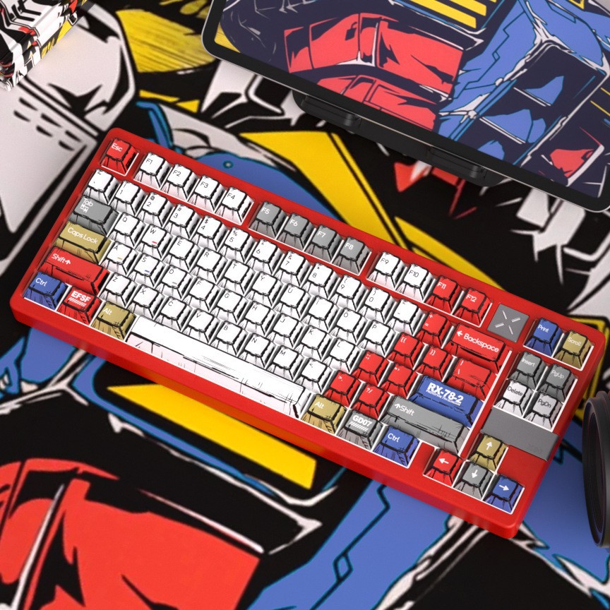 機動戰士鋼彈 134鍵 漫畫鍵帽-ZUIHANG SHOP