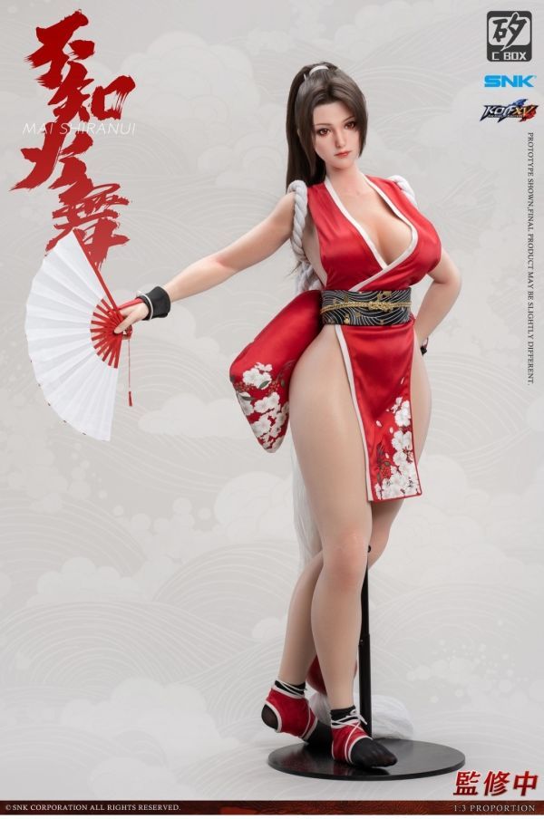 【預購】正版授權 矽博士 C-BOX 1/3 正版SNK角色 不知火舞 可動人偶-ZUIHANG SHOP