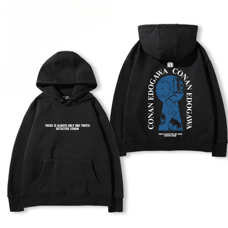 名偵探柯南新款 親子情侶男女款連帽衛衣-ZUIHANG SHOP