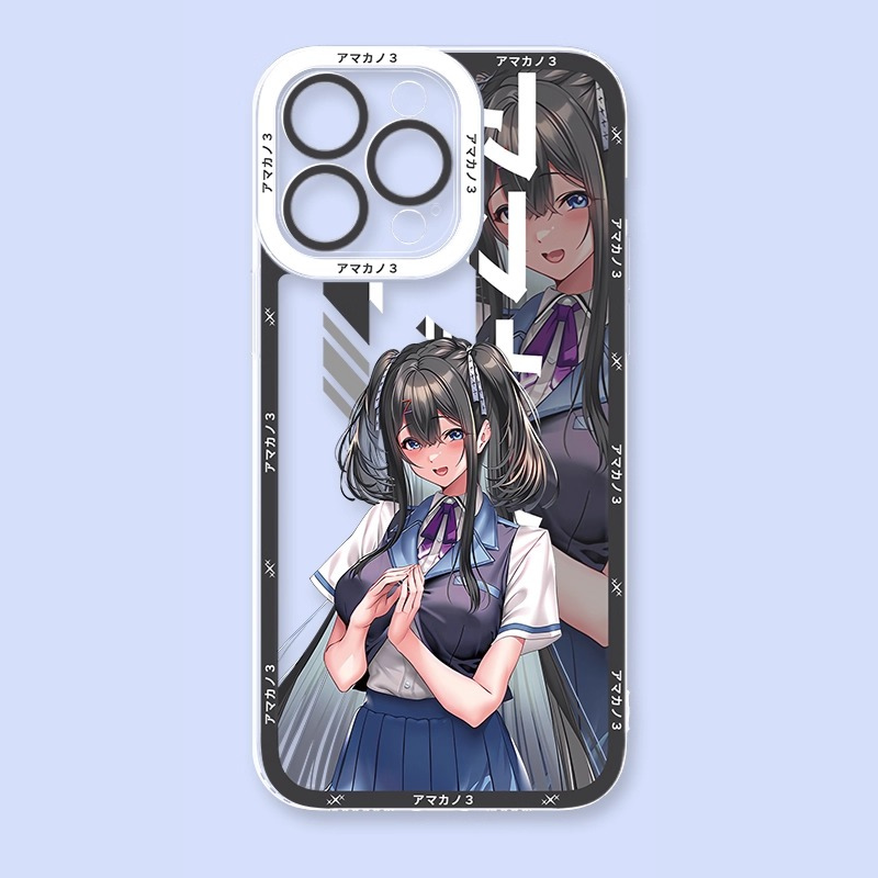 甜蜜女友天使眼透明防摔軟殼