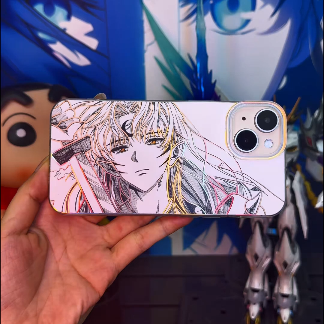 犬夜叉極光金防摔手機殼