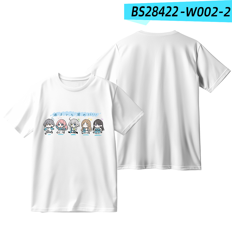 BanG Dream MyGO!!! 周邊印花短袖T恤-ZUIHANG SHOP