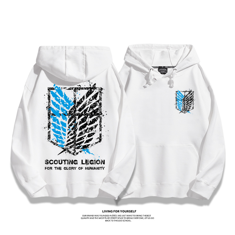 進擊的巨人 2025秋冬新款 親子情侶男女連帽衛衣-ZUIHANG SHOP