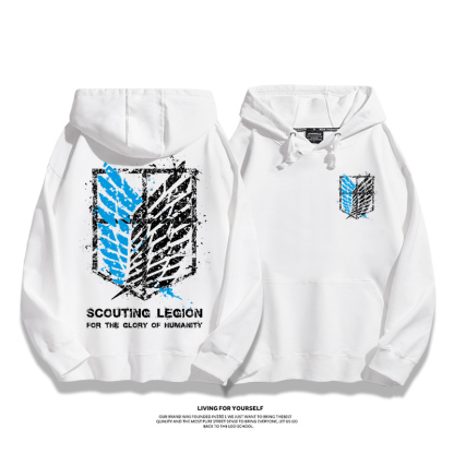 進擊的巨人 2025秋冬新款 親子情侶男女連帽衛衣-ZUIHANG SHOP