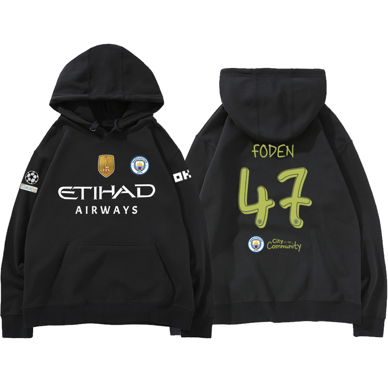 曼城足球新款 親子情侶男女款連帽衛衣-ZUIHANG SHOP