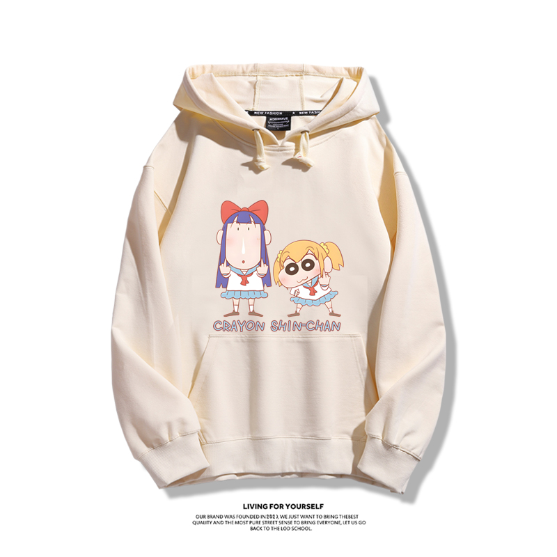 蠟筆小新新款 親子情侶男女款連帽衛衣-ZUIHANG SHOP