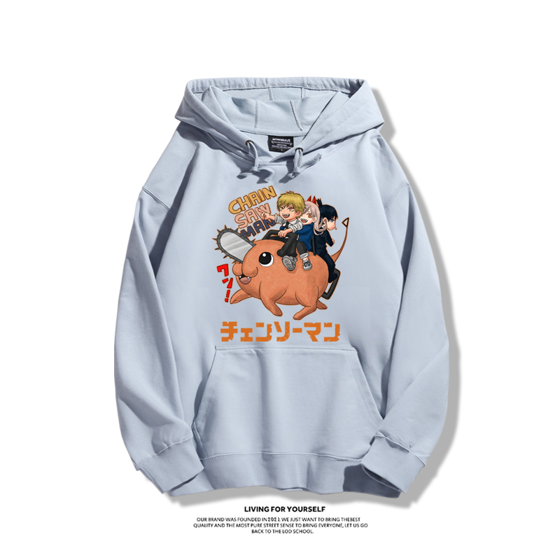 鏈鋸人 2025秋冬新款 親子情侶男女連帽衛衣-ZUIHANG SHOP