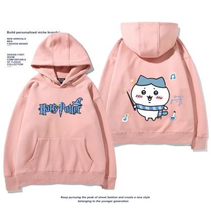 chiikawa 2025秋冬新款親子情侶裝連帽衛衣