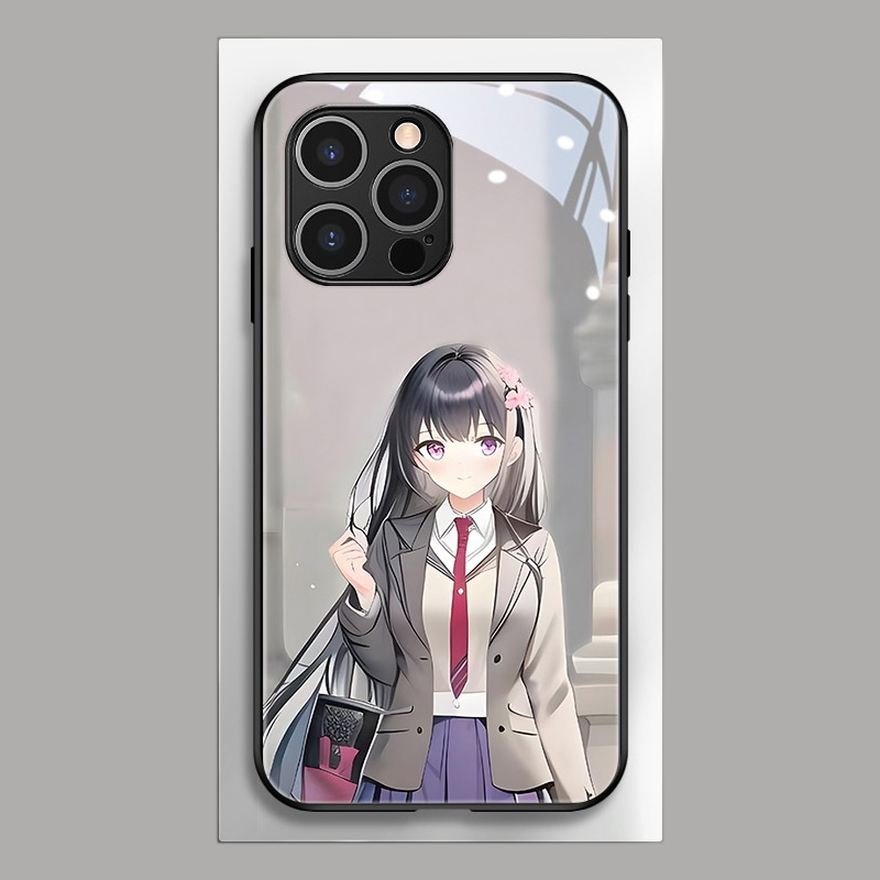 艾莉同學新款高清全包防摔玻璃殼-ZUIHANG SHOP