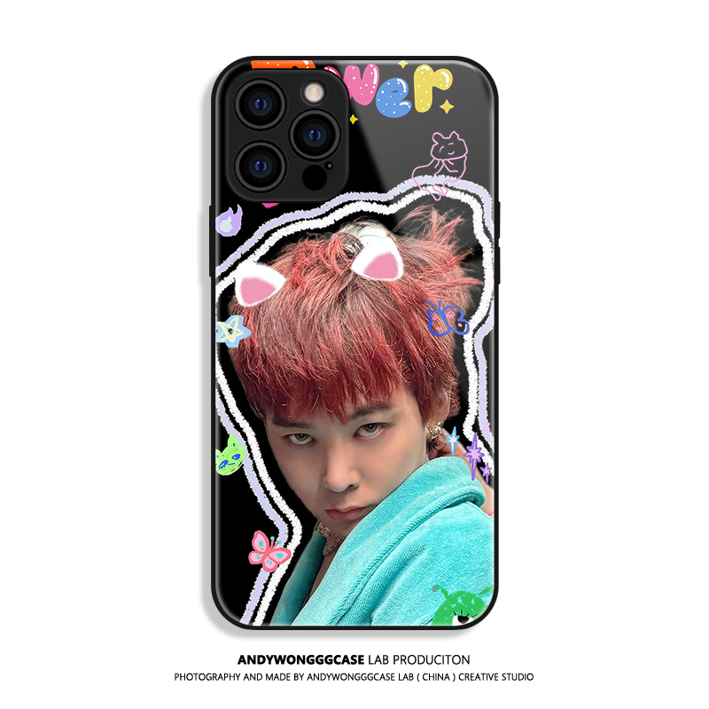 GD權志龍新款高清全包防摔玻璃殼-ZUIHANG SHOP