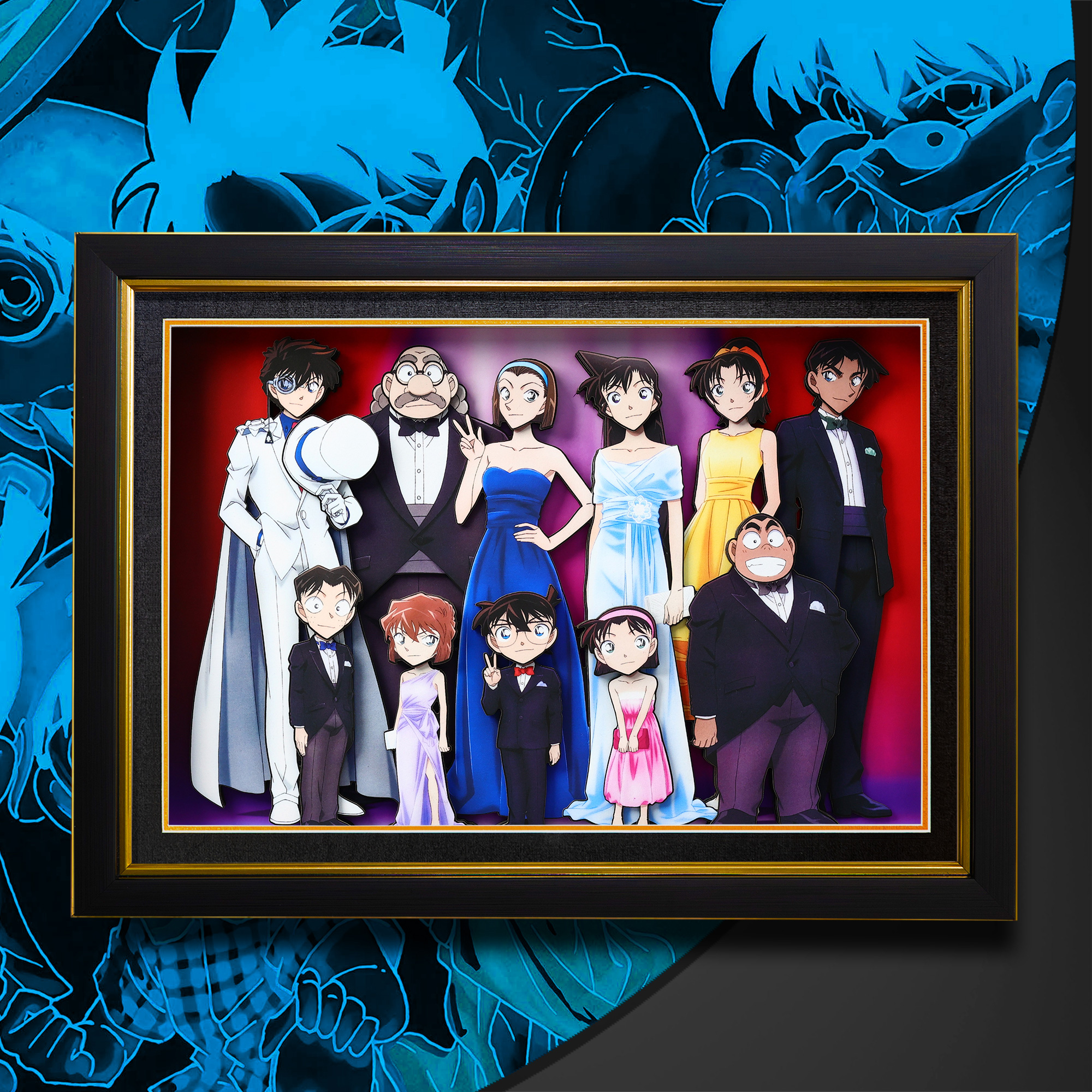 名偵探柯南 3D立體畫-ZUIHANG SHOP