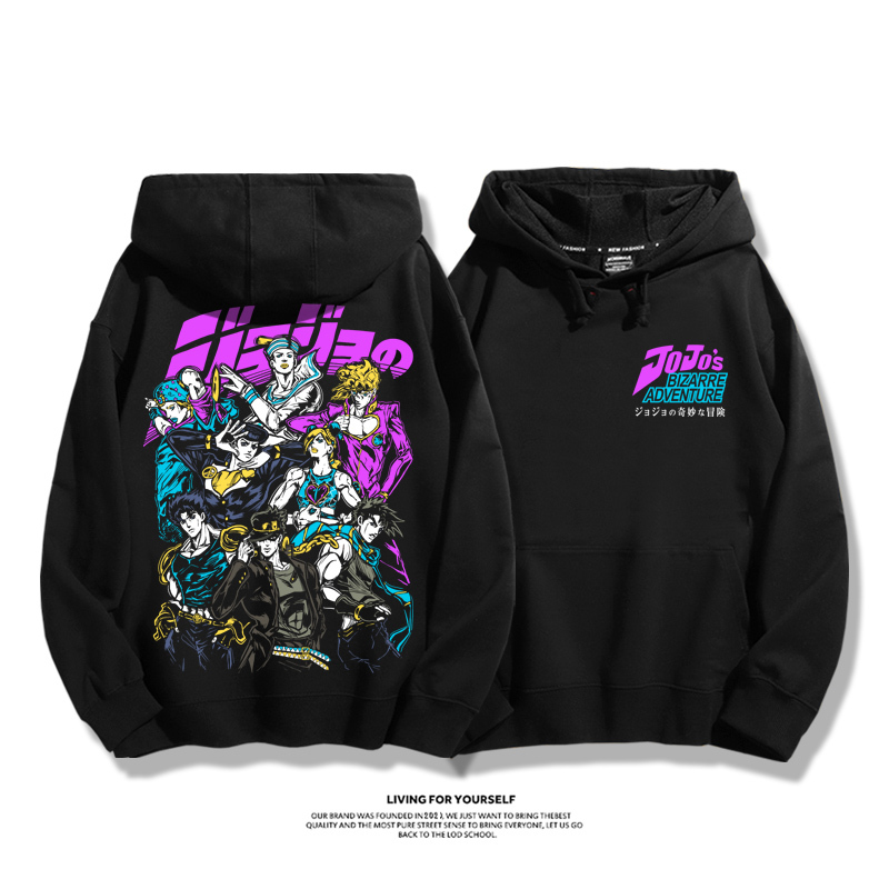 JoJo的奇妙冒險新款 親子情侶男女款連帽衛衣-ZUIHANG SHOP