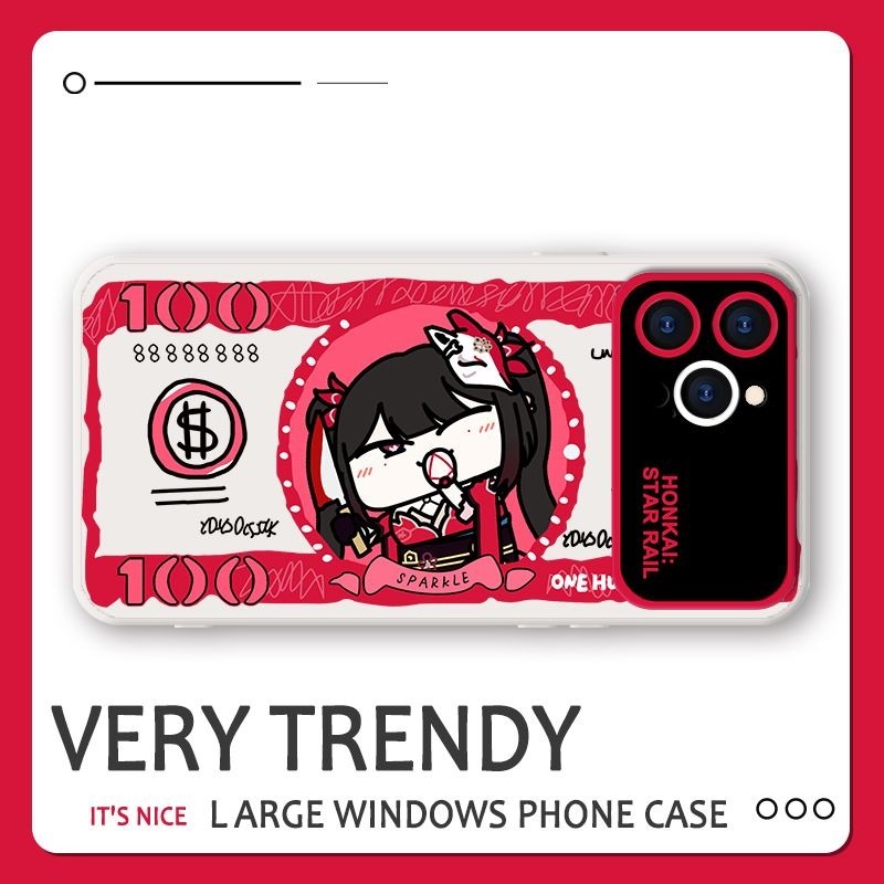 星穹鐵道花火液態大視窗全包矽膠防摔軟殼-ZUIHANG SHOP