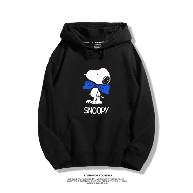 史努比 秋冬新款 親子情侶男女連帽衛衣