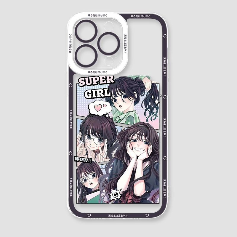 薰香花朵凜然綻放天使眼透明防摔軟殼-ZUIHANG SHOP