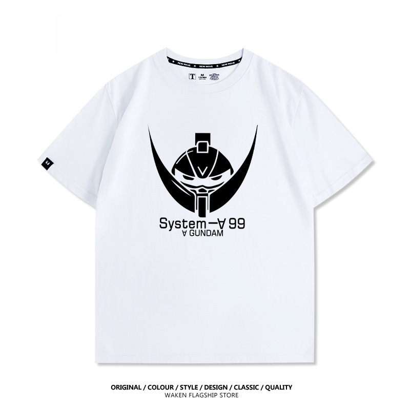 機動戰士鋼彈 印花短袖T恤-ZUIHANG SHOP