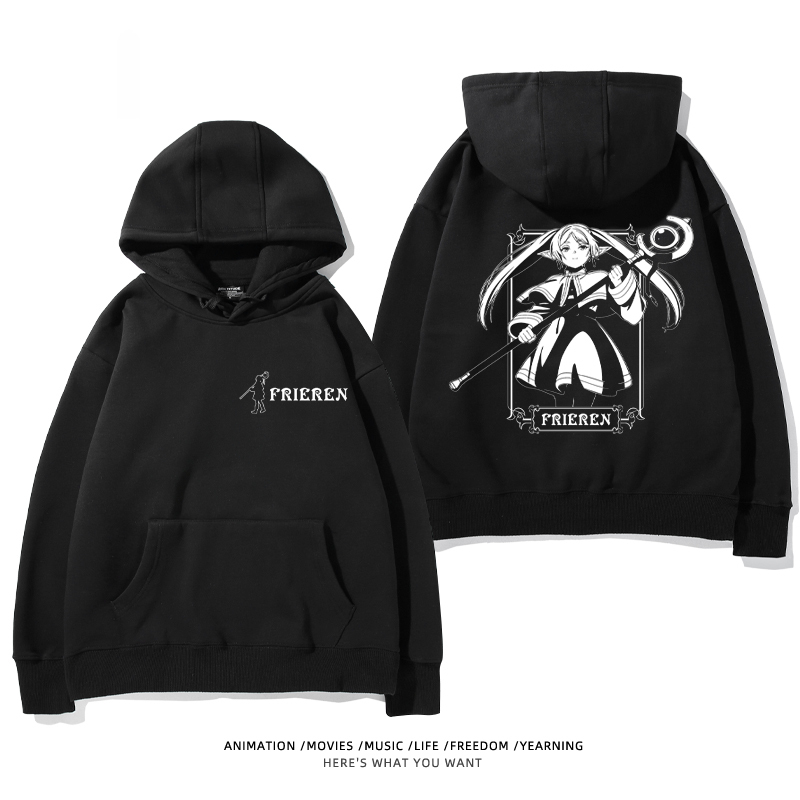 葬送的芙莉蓮新款 親子情侶男女款連帽衛衣-ZUIHANG SHOP