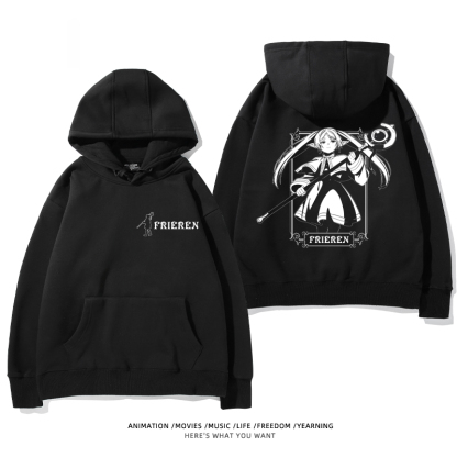 葬送的芙莉蓮新款 親子情侶男女款連帽衛衣-ZUIHANG SHOP