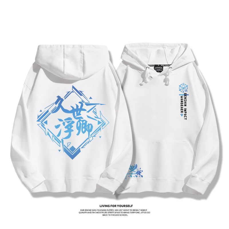 原神鐘離新款 親子情侶男女款連帽衛衣-ZUIHANG SHOP